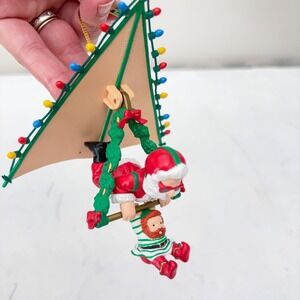 VTG 1992 Santa Ornament The Hang Glider First Edition